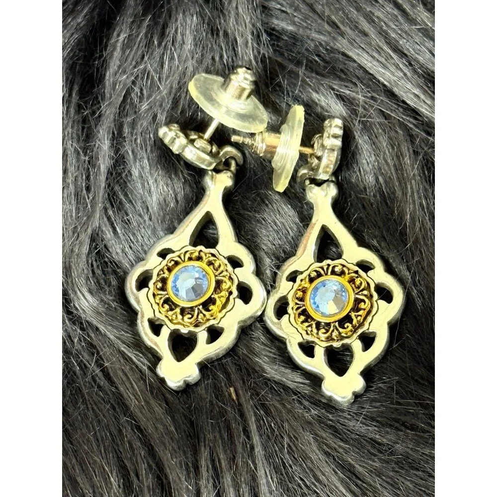 Brighton Reversible‎ Topaz Dangle Earrings